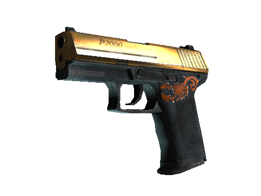 precinhosdocsgo's tweet photo. P2000 | Imperial Dragon  - Vence quem passa por essa vida rindo, e com skin:  Well-Worn: R$10,20,  Field-Tested: R$9,21,  Minimal Wear: R$12,58,  Factory New: R$22,00,  Battle-Scarred: R$8,02. #csgo https://t.co/ckWYlVlGsN