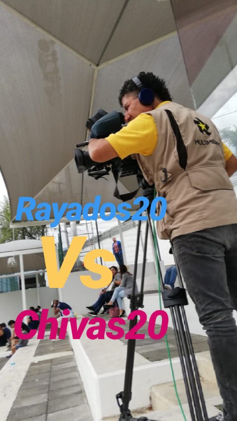 #Trabajando a si mi Domingo... Rayados sub20 Va. Chivas sub20 ⚽💪💯