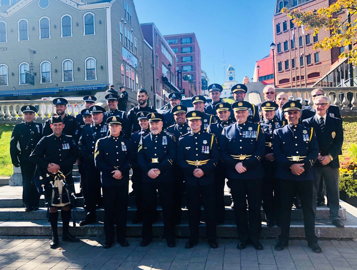 HfxRegPolice's tweet photo. Thanks to everyone who attended the 37th annual Nova Scotia Fallen Peace Officers’ Memorial Service. It was a beautiful ceremony. #NSFallen https://t.co/yBNkYGV2Qy
