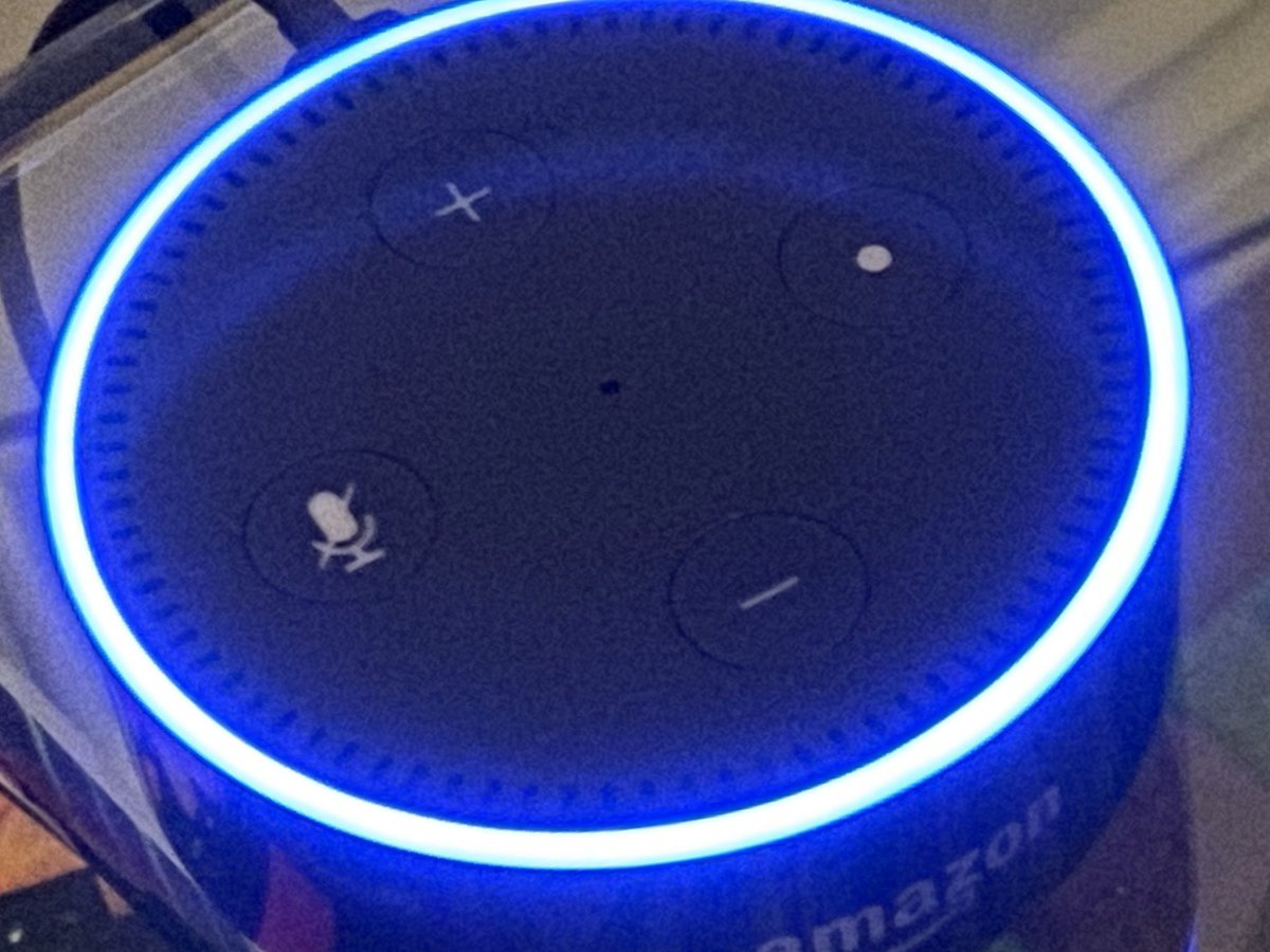 amazon echo blue ring