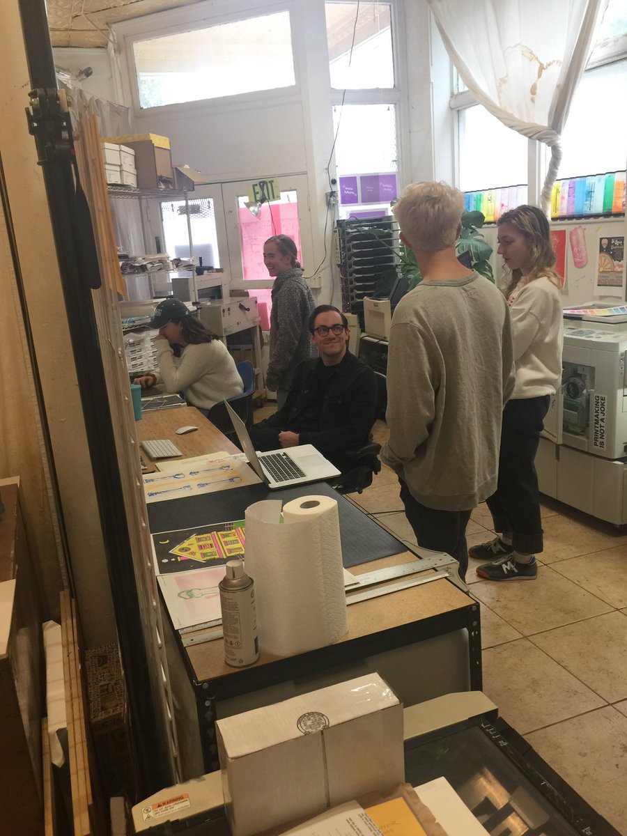 millitzer's tweet photo. Open studios today!  Please stop by to see our space and meet the artists. https://t.co/PLRY6sWe5R