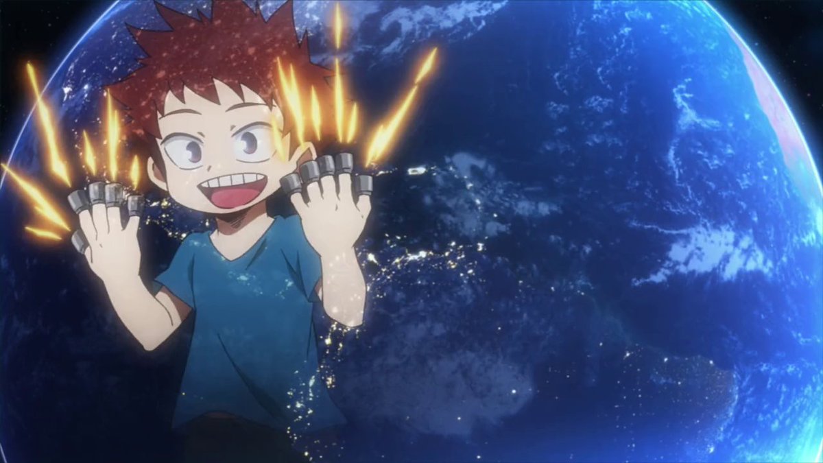 Soooo I'm on Ep 2 now (65) and I just noticed this kid on the intro looks like  #kacchako's son