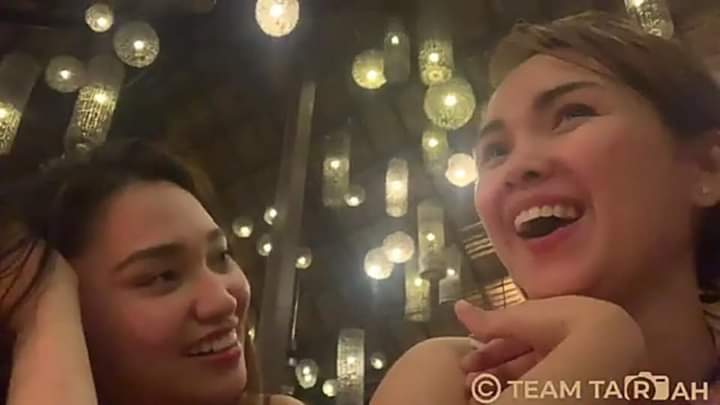 Michell25089299's tweet photo. We promise, we will always be here to support you. ❤❤❤ 
#TARAHitsMamuSARAHDAY https://t.co/onuMboVfDO