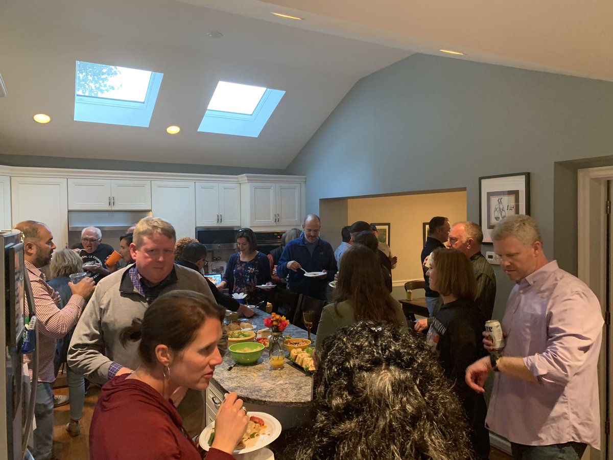 RaithJim's tweet photo. Had a great meet and greet in Havertown, loved talking to so many people about our campaign.   Thanks to Patrick and Marci Daly for opening up their doors to us. https://t.co/fqrCSSB4wj