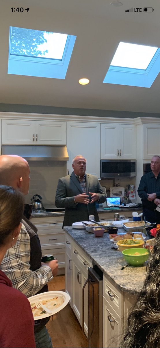 RaithJim's tweet photo. Had a great meet and greet in Havertown, loved talking to so many people about our campaign.   Thanks to Patrick and Marci Daly for opening up their doors to us. https://t.co/fqrCSSB4wj