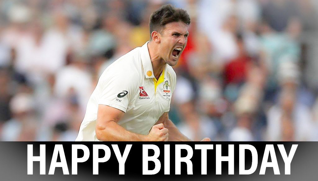 Happy 28th birthday to Australia allrounder Mitchell Marsh! 
