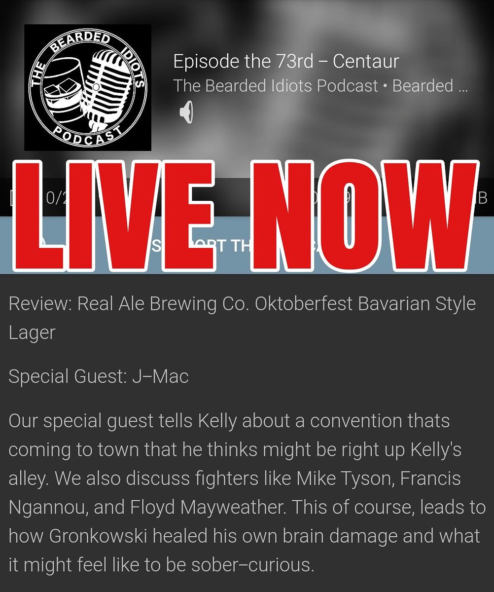 _beardedidiots's tweet photo. Ep. 73 is live fellow #idiots! Share that shit with somebody!
#stayready #comedy #podcast #nsfw #podernfamily #SupportIndiePodcasts #SundayMorning https://t.co/eOE9m5Sf5o