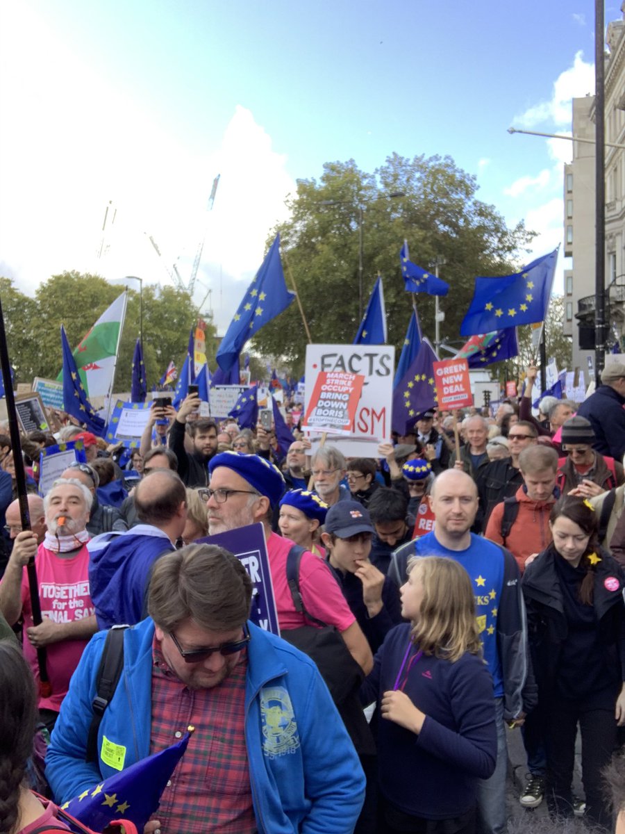Yesterday was genuinely one of the most incredible and empowering days I’ve been privileged enough to experience - marching for a people’s vote with the one and only @hillarygyebi alongside <a href="/FFSake_/">For our Future's Sake</a> <a href="/OFOCBrexit/">Our Future, Our Choice</a> and <a href="/peoplesvote_uk/">Open Britain</a> was dreamy!