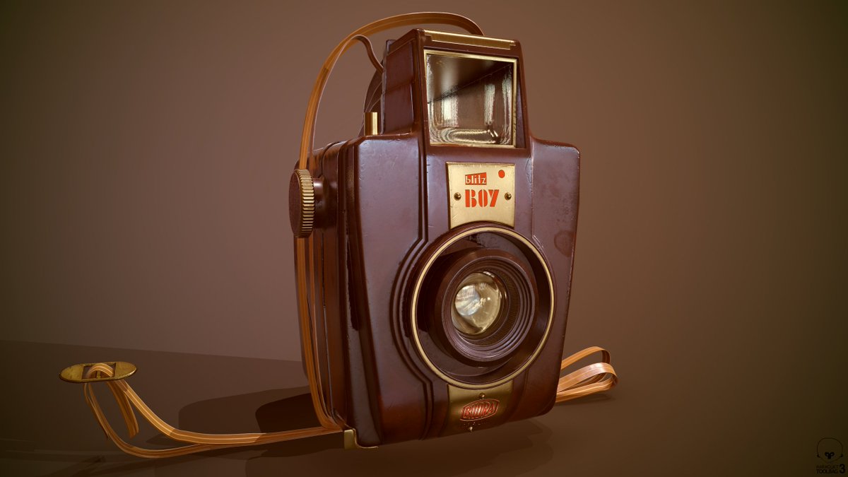 Darko93102364's tweet photo. Bilora blitz BOY made in Germany 1957. Bordeaux Bakelite Body with hot sync. shoe. Made in Maya, just a practice of subd :) 

https://t.co/qA9vp7NUmD
#substancepainter #ArtStationHQ #bilora #gameart #marmosettoolbag #3d #modeling #texturing #Maya https://t.co/bowlcL5P3o