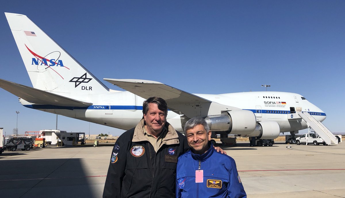 leventsakar's tweet photo. I learned a lot during 10 hours of flight with astrophysicist Dr. Dana E. Backman and Airborne #Astronomy Ambassadors. I was able to resolve the misconceptions about star formation and nucleosynthesis during #NASA’s Stratospheric Observatory for Infrared Astronomy (SOFIA) flight. https://t.co/3Z4DWiUJHY