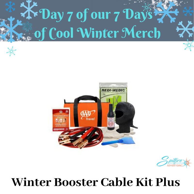 shananute's tweet image. Here's our item of the day for our 7 days of cool winter merch.⁠
⁠
The Winter Booster Cable Kit Plus!
⁠
Reach out to us with any questions, your feedback and to order yours!⁠
⁠
#wintergear #winterkit