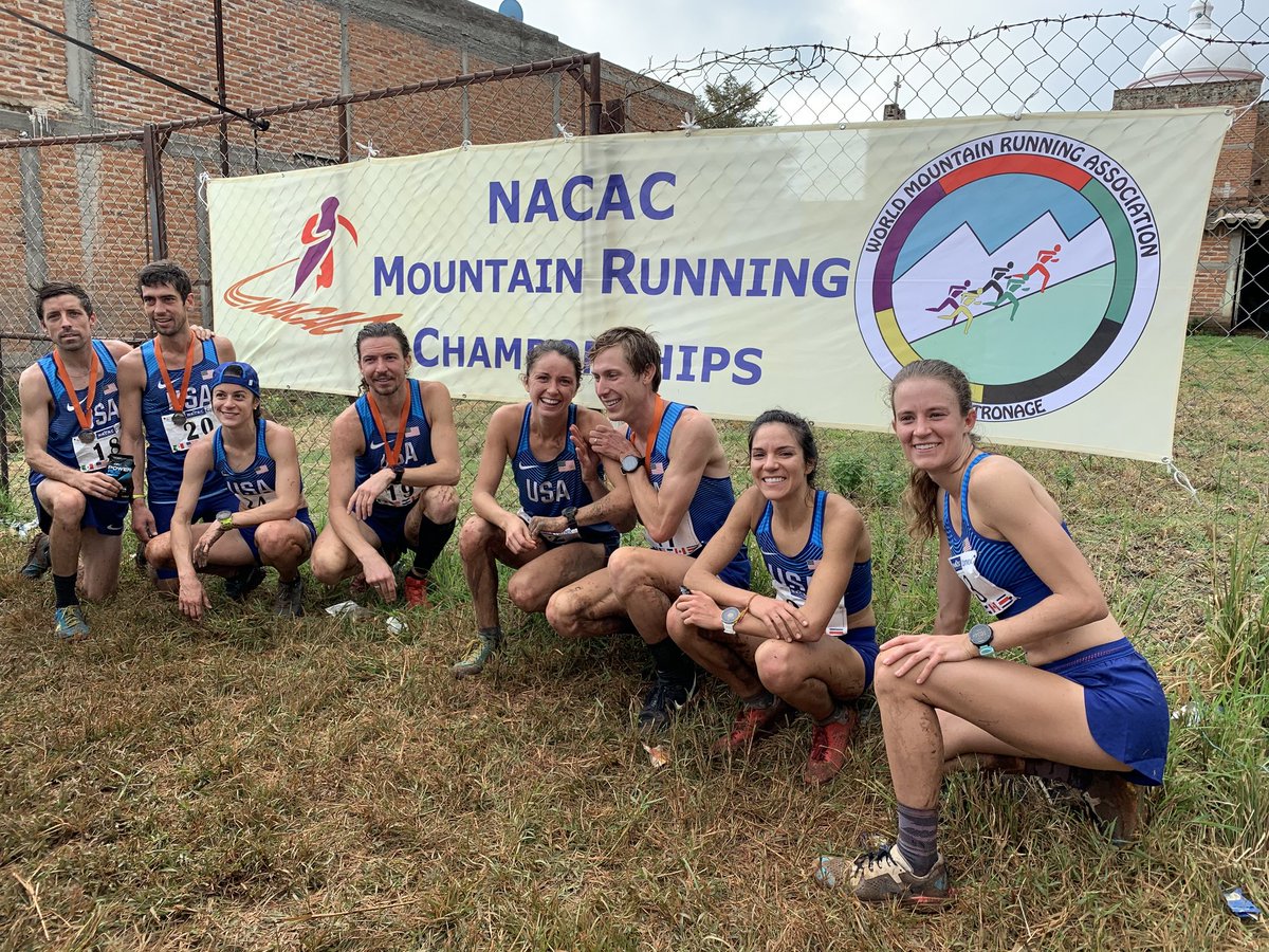 From the NACAC "Andy Wacker (USA) gold in 53:30; Dani Moreno USA gold woman in 1:05:28. Team USA gold women 7 points, Mexico silver 18 points, Canada bronze 22 points. Men Mexico A gold 9 USA silver 12 points, Canada bronze 28 points and fourth El Salvador 42 points"