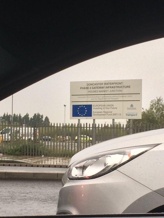 Doncaster waterfront scheme — picture of an EU-supported project from a myeu.uk user! buff.ly/2MRNiSm