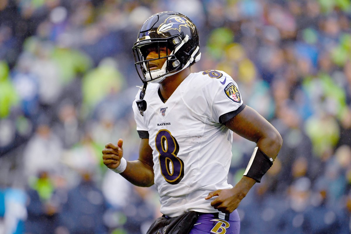 Since Lamar Jackson made his 1st NFL start in Week 11 last season, his 11 wins are tied with Russell Wilson for the most in the NFL over that span.