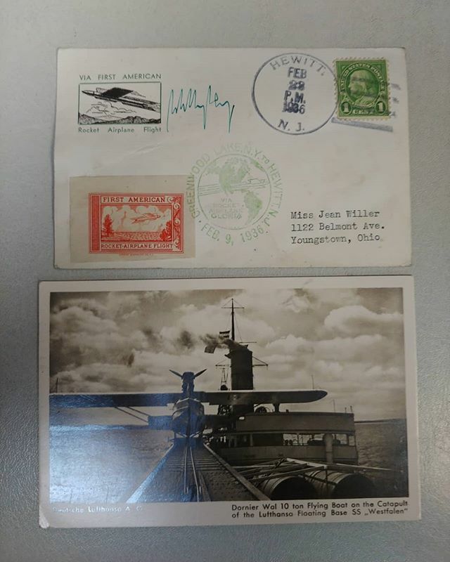 AllNations1949's tweet image. Rocket Mail and Catapult Mail. Part of lot 120 in 26 October auction at ift.tt/2L1JyMI
#catapultmail #rocketmail #auctions #stampauctions ift.tt/2MX2QUT