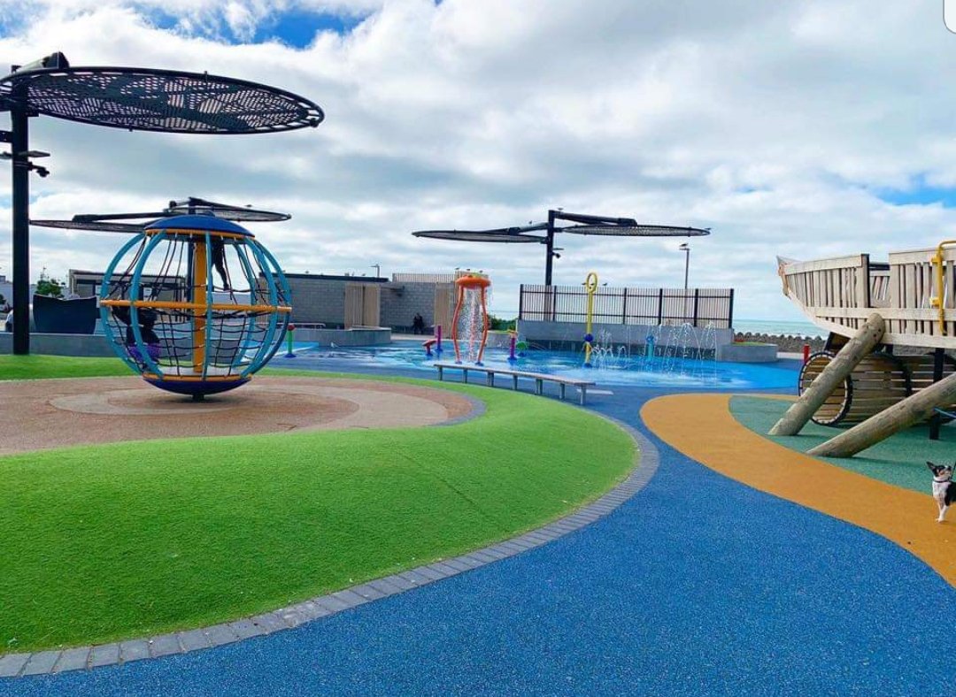 PlaytopN's tweet photo. This destination playground in New Brighton was installed in 2017, the surfacing is just as bright as when installed!  https://t.co/Co31Wj5319
0800752986
andy@playtop.co.nz
enquiries contact jane@playtop.co.nz
#Nike https://t.co/8yNo3GJKd7