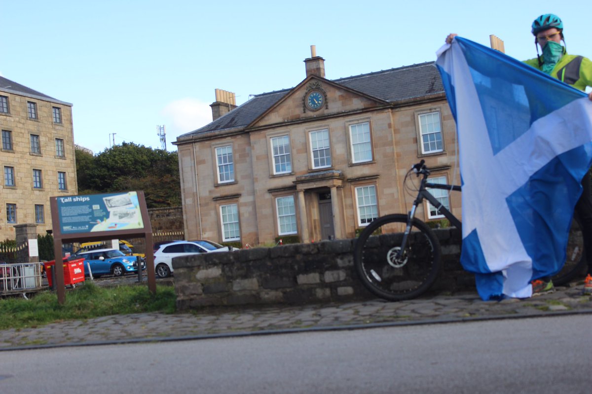 JamieMcKeeMJS's tweet image. Tour de Scotland 🏴󠁧󠁢󠁳󠁣󠁴󠁿 continues. 100 miles today. Made it to @FalkirkWheel Picture at beginning of @SustransScot @sustrans route 754 @VisitScotland @TheElmsSchool @scottishcanals #greatengineering - Wheel spinning only takes same amount of energy as 8 kettles boiled to lift ships!