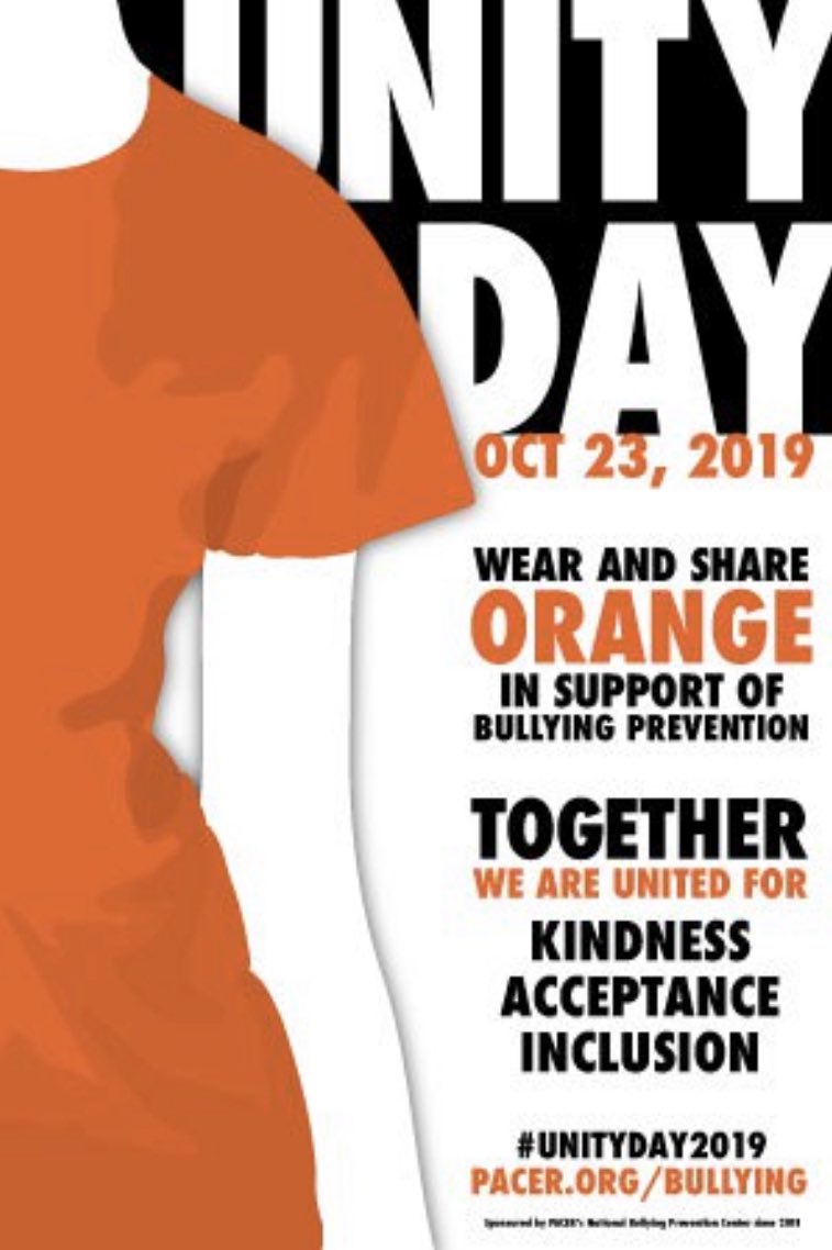 Join the GHS Community in wearing orange on Wed, 10/23/19 to help spread the message that every person’s action matter, we all have a role to play. Create a world without bullying by uniting for kindness, acceptance &amp; inclusion. <a href="/gulfhighschool/">Gulf High School</a> @GulfHSPrincipal <a href="/GHSParentInvol/">GHS Parent Involvement</a>