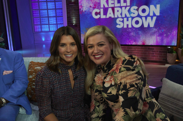Don’t miss me on the #KellyClarksonShow this Monday showing off my #prettyintense crocheting skills and talking about my transition from racing. @kellyclarksontv