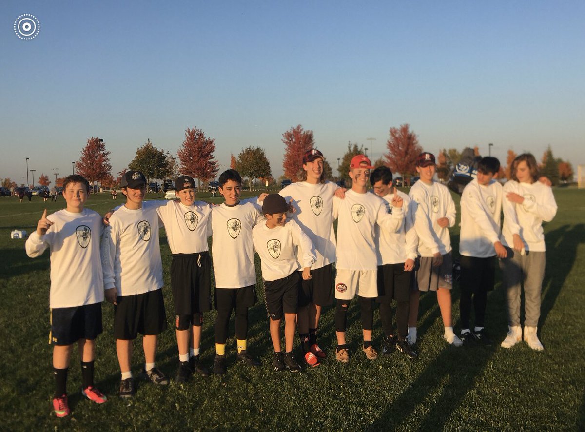 OMFLL's tweet photo. Congratulations to our U13 and U16 Champions! Purple and Yellow both saved their best for last and earned these shirts! #DoItForCoachFancett #FallBall2019 https://t.co/Rd5IrfYQzO