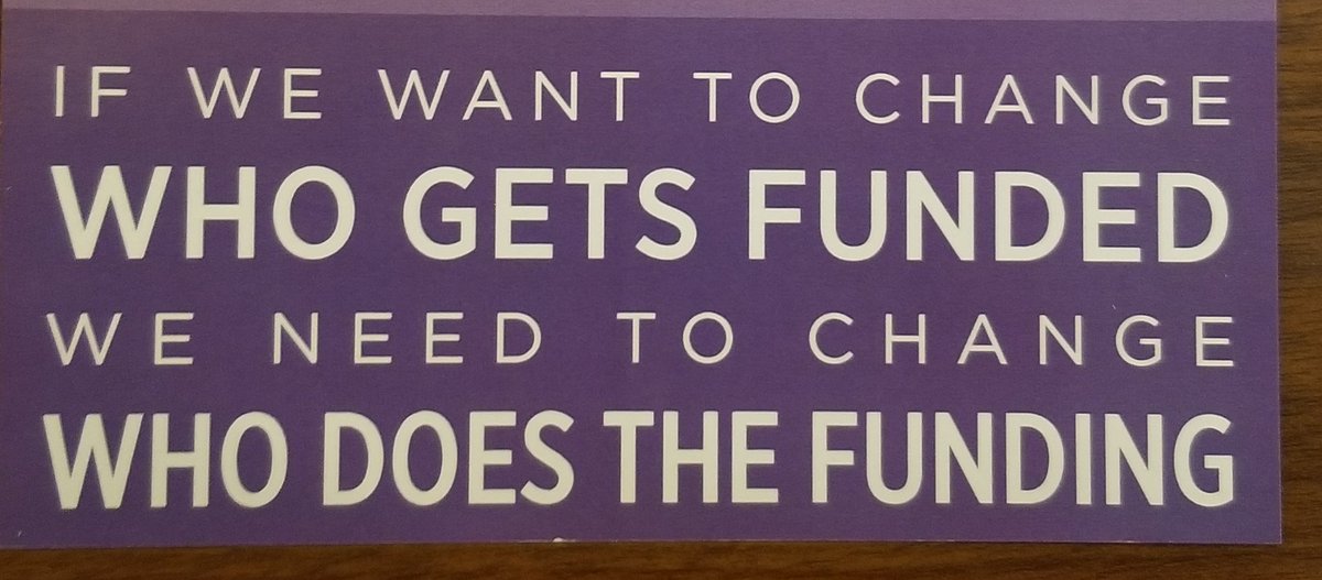 Early insights at #COCAP19: #InvestmentCrowdfunding and #CommunityInvesting is a critical part of the answer. 
Women and people of color are getting funded with high success rates! Source: investibule.co/community-capi…