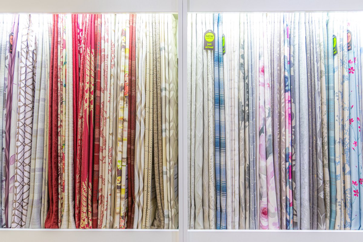 Falkirk_Carpets's tweet photo. So many colourful curtains to choose from! #SomethingForEveryone 🏡 @MontgomeryUK https://t.co/Dk9qhqcZJE