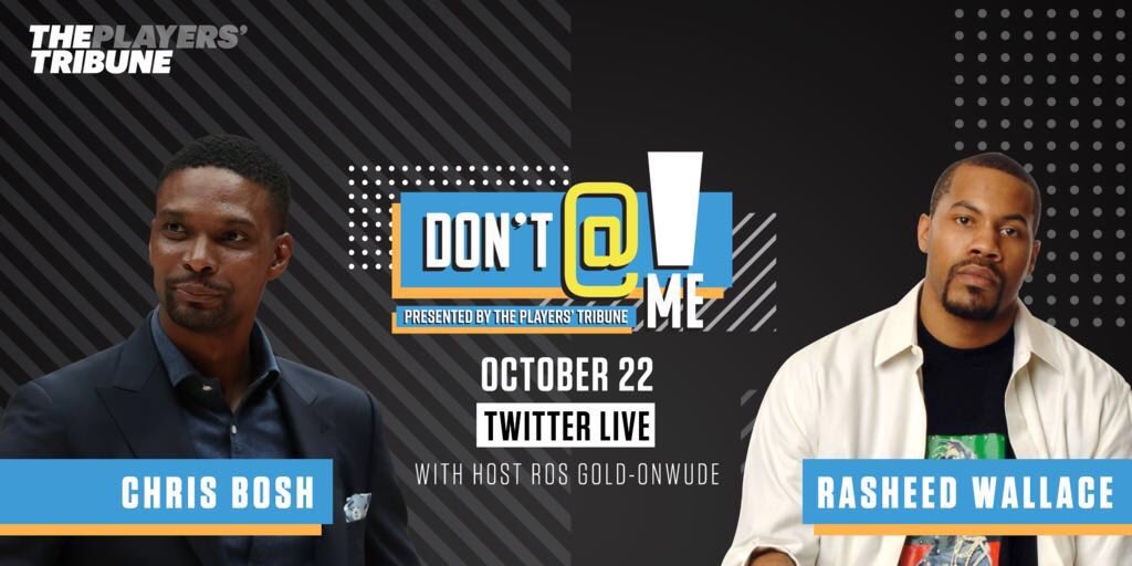iam_sheed's tweet photo. #NBATwitter, come rock with me and my fam @chrisbosh for the #NBATipoff episode of #DontAtMe hosted by @ROSGO21. Tune in Tuesday on @PlayersTribune to watch it go down! https://t.co/woauiH0uul