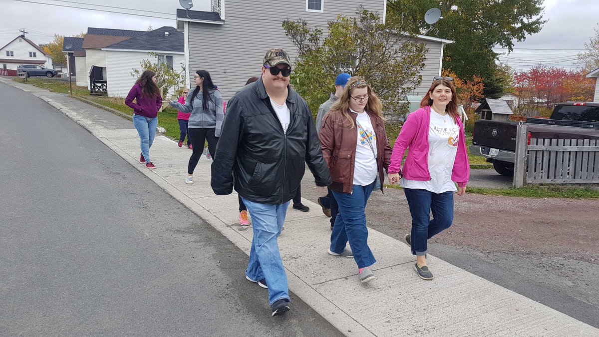 AutismSocietyNL's tweet photo. An awesome time had by all at today's #activeforautism2019 in @towngfw ! Thanks to the Youth 2000 Centre for partnering with us! 19 people came together to raise $569!! Thank you to everyone who took part!! https://t.co/Tx6z2ZyvMH