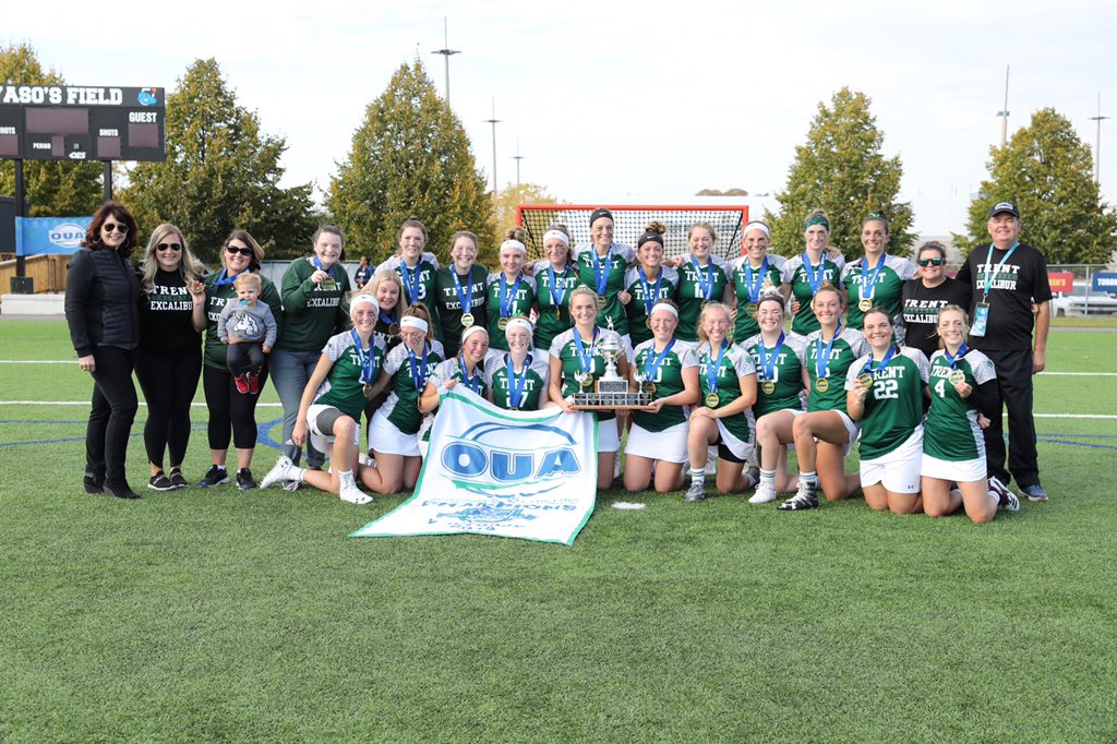 OT_Ridgebacks's tweet photo. Congratulations to the OUA women’s lacrosse medallists.
🏆 @TrentExcalibur
🥈 @queensgaels
🥉 @WesternMustangs
#OUALAX2019 https://t.co/OZxbdLJmiL