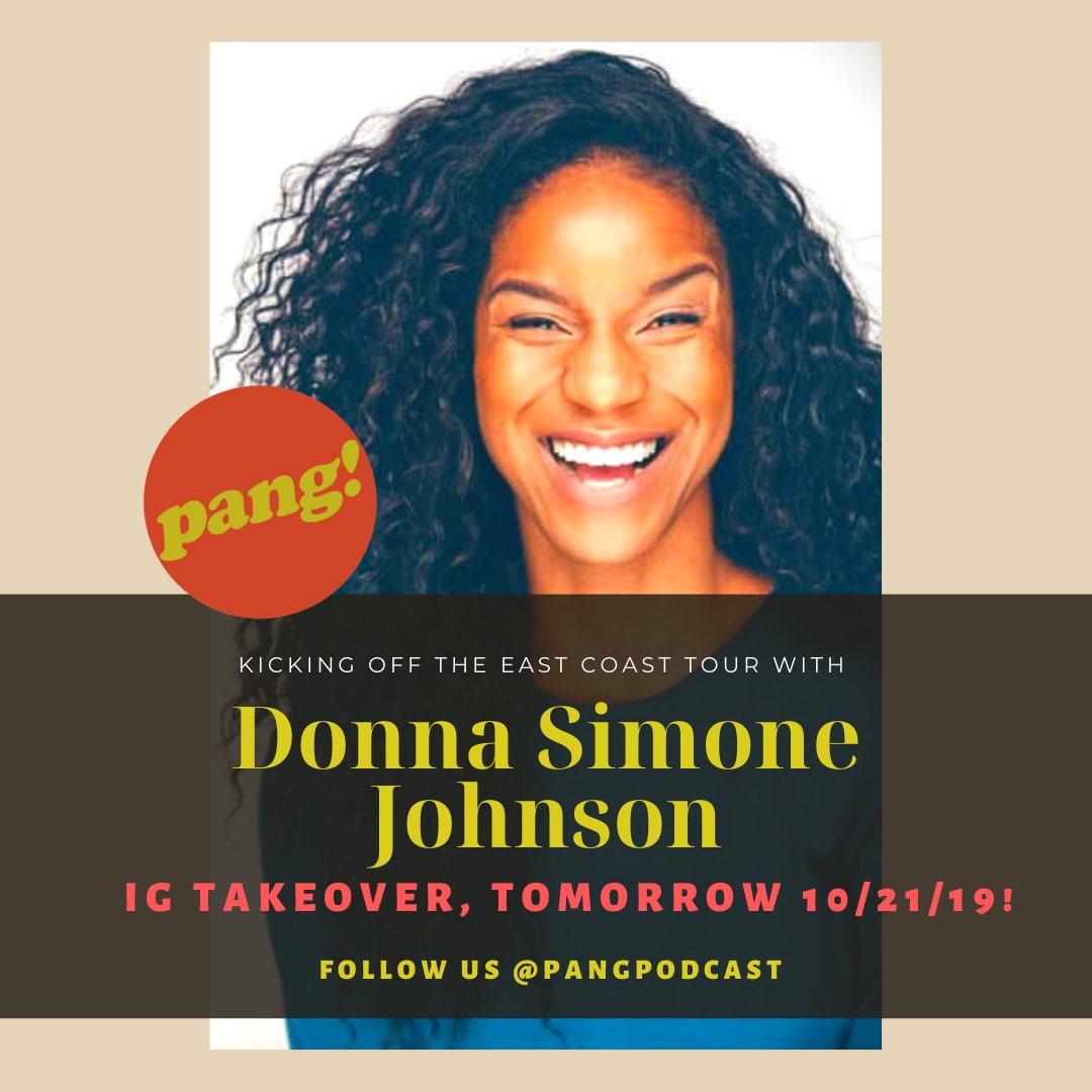 pangpodcast's tweet image. The Pang! company is excited to embark on their East Coast tour! Company member Donna Simone Johnson will takeover our IG for the week! Follow @pangpodcast for all the IG stories and posts! ⁠
#pangpodcast #hartford #autorinocenter #USJ #foodinsecurity

linktr.ee/pangpodcast
