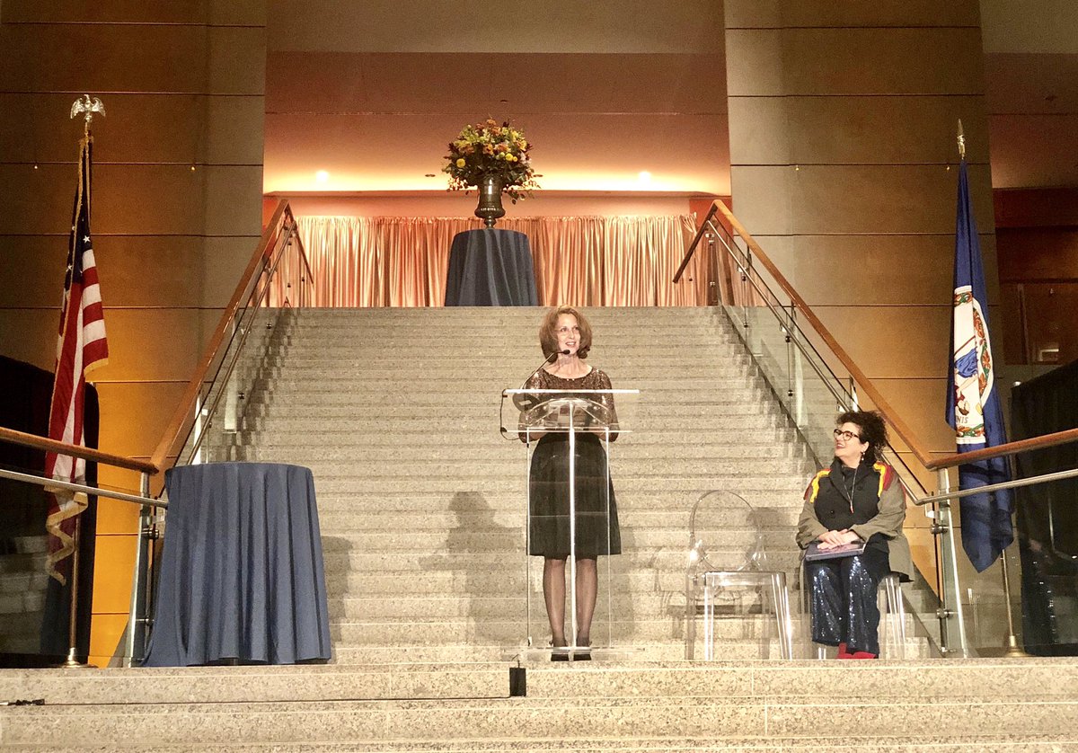 Pamela Northam (@firstladyva) on Twitter photo Most of last night’s 2019 <a href="/LibraryofVA/">Library of Virginia</a> Literary Award recipients thanked a teacher or librarian for putting books in their hands, because readers make good writers! Most of last night’s 2019 <a href="/LibraryofVA/">Library of Virginia</a> Literary Award recipients thanked a teacher or librarian for putting books in their hands, because readers make good writers!
