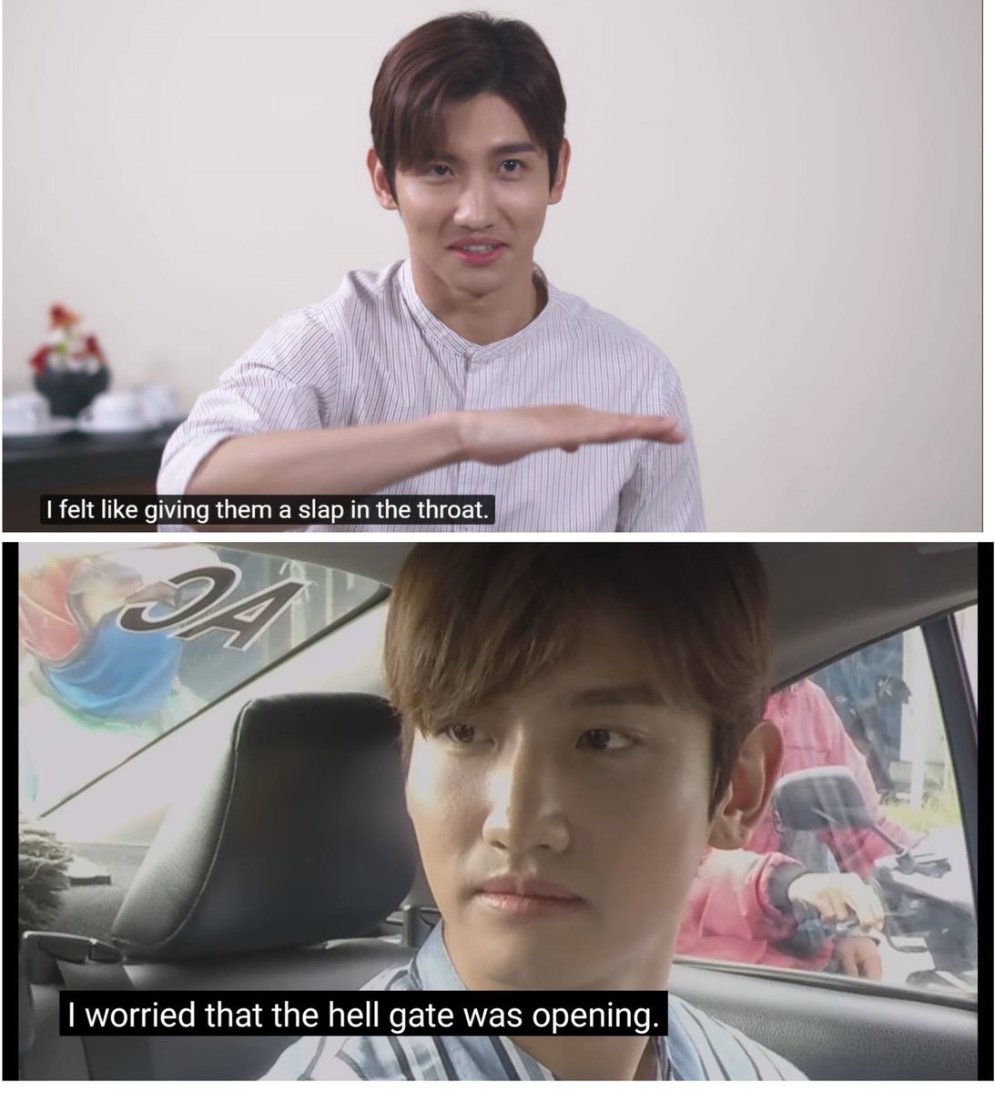 relatablesj's tweet photo. Changmin 𝙗𝙚𝙛𝙤𝙧𝙚             Changmin 𝙖𝙛𝙩𝙚𝙧
  spending time                 spending time 
      with suju                           with suju https://t.co/SNpuRIV1v5