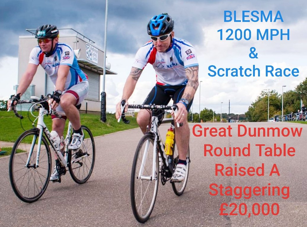 I was very fortunate to assist @GreatDunmowRT in their staggering achievement cycling over 1000 miles in an hour whilst raising over £20,000 for @Blesma @dunmowvelo - you guys can ride 💪🏻