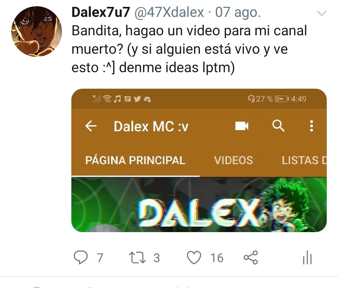 Soy un completo engaño banda :'D perdón