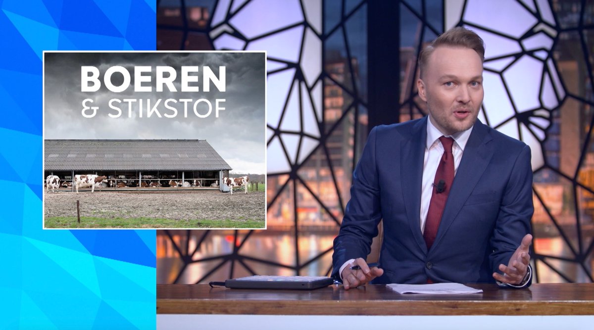 Nederland heeft een stikstofprobleem en daarom moet er iets radicaal veranderen aan de veeteelt: bit.ly/zml-boeren. #ZondagMetLubach