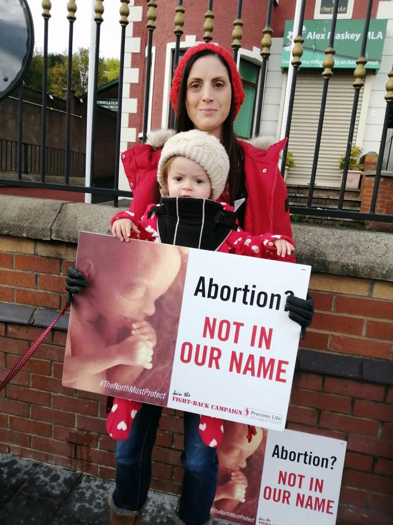 RockofLifeNI's tweet photo. #SaveOurLaws #notinourname #northernireland #Demandstormont #AbortionIsNotHealthcare
https://t.co/b3VfQdq2Rz https://t.co/4XGIYYK24X