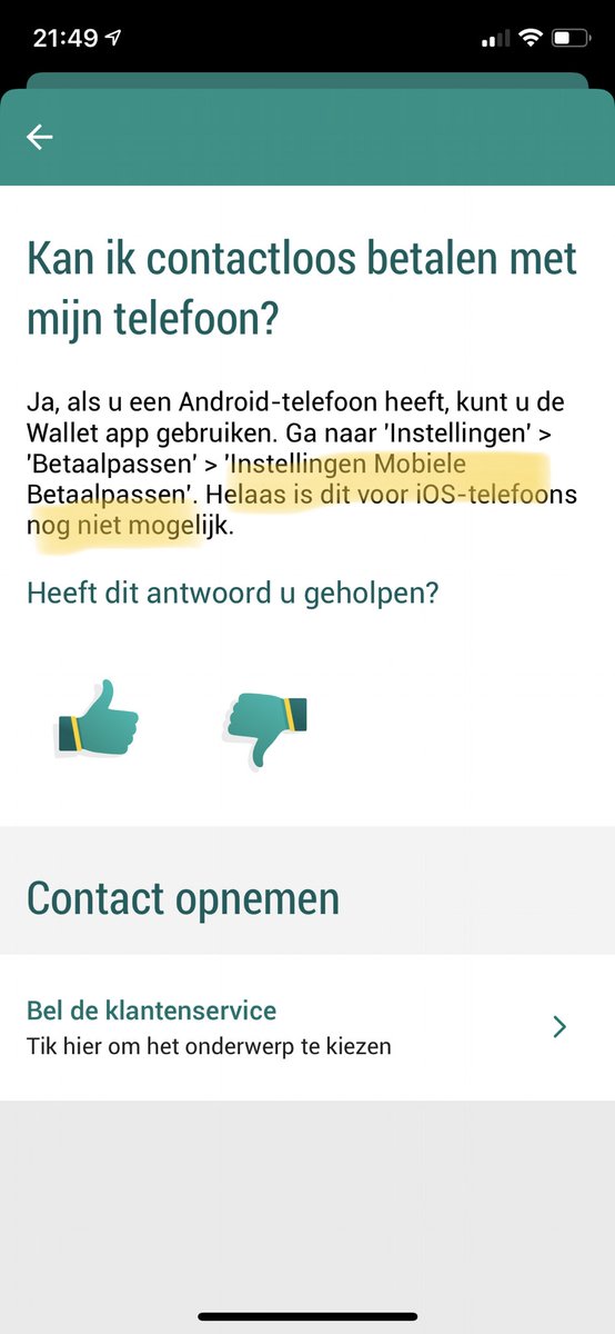 ⁦<a href="/ABNAMRO/">ABN AMRO</a>⁩ , de faq moeten jullie nog ff updaten.