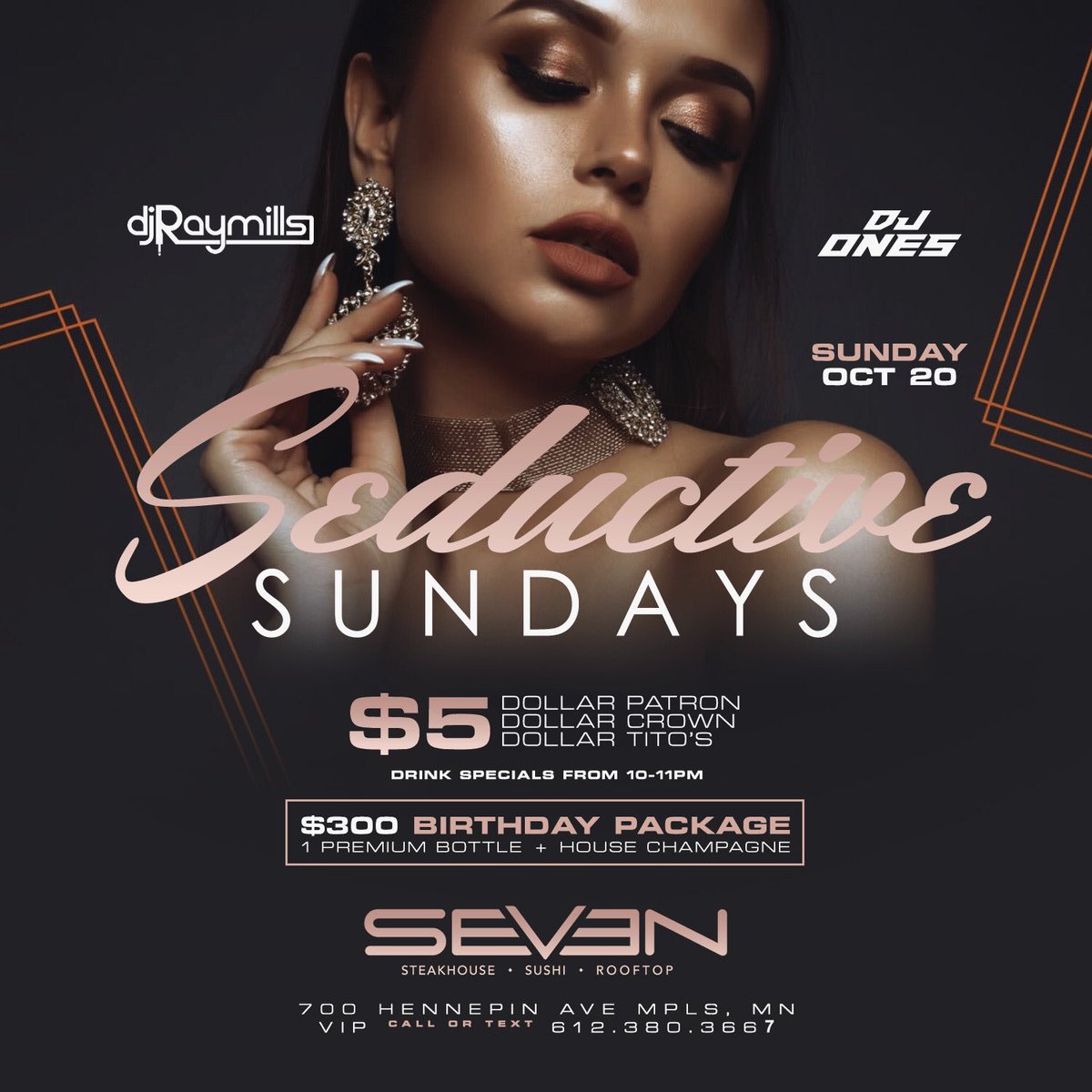 DJOnes_InTheMix's tweet photo. Seven is the move tonight! 
The show starts at 10pm🤘🏼⚡️ https://t.co/4J4rLTZVVQ