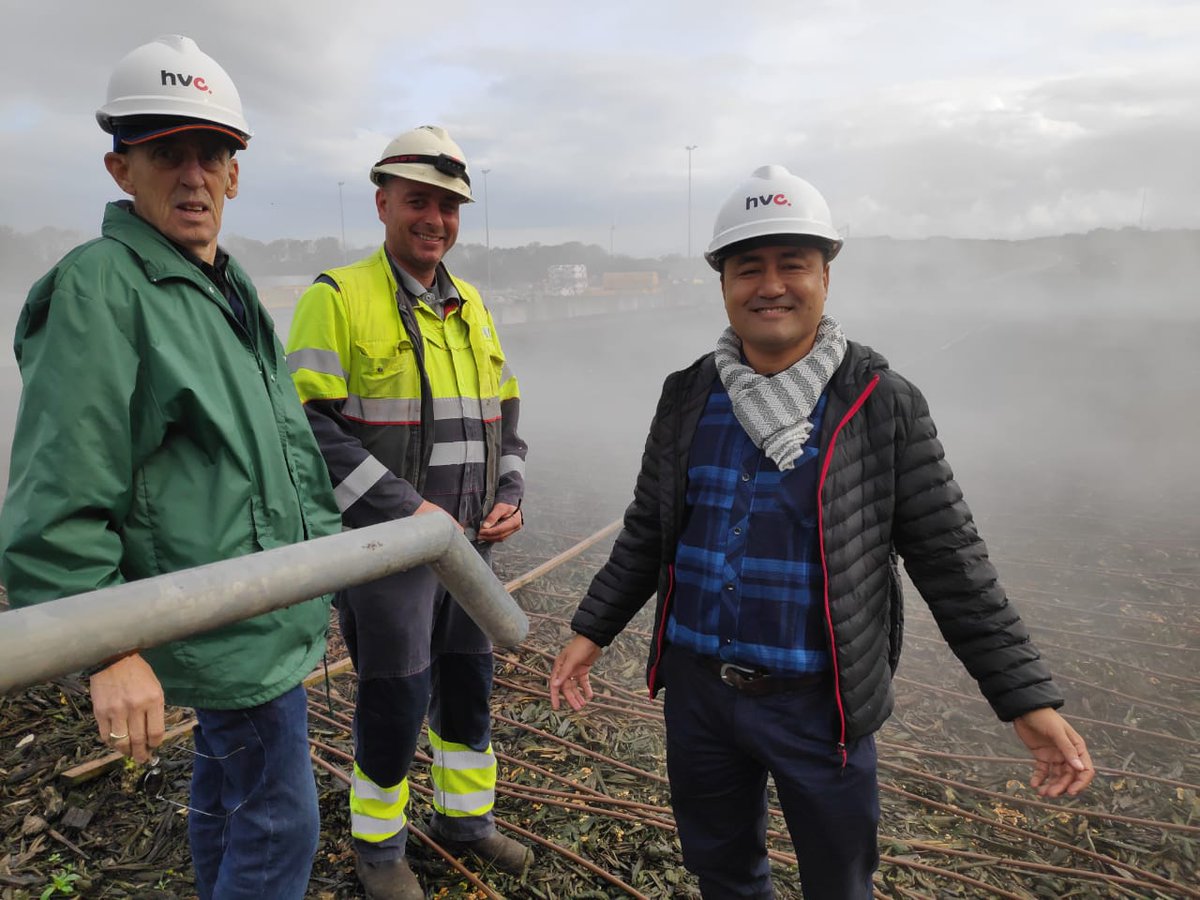bikashnabin1's tweet image. At organic biofilter station after biogas production from the system. Very effective models on heavily reducing smells that contains in the ammonia with such technology. I am super impressed with this Dutch Technology😀👍️#biomethanation #biofilters #wastemanagement #GHG
