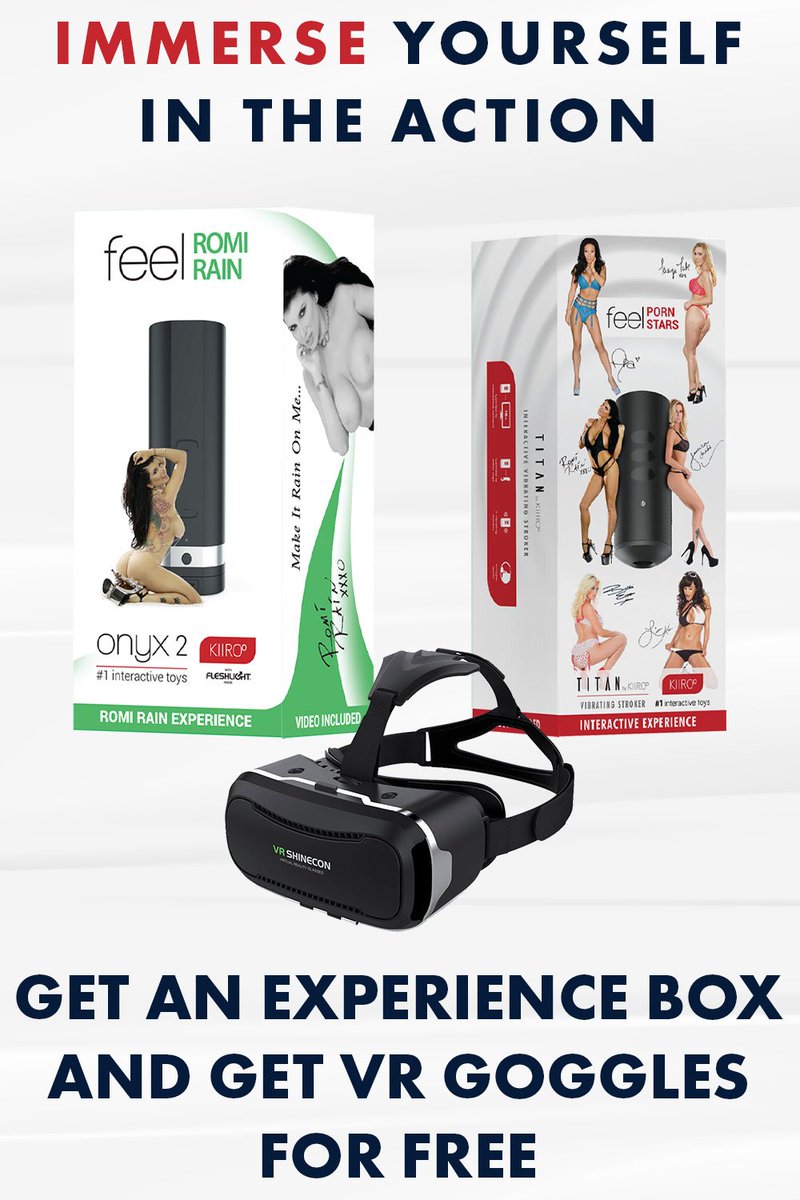 Kiiroo's tweet photo. Only a few days left!
Don't miss out on this great opportunity! Buy an #Onyx2 Experience Box or a #Titan Experience Box and get a pair of #VR #Goggles for FREE!
https://t.co/ralwNJPyNl
#sundayfunday #deals #offers https://t.co/m5k6n9EqnF