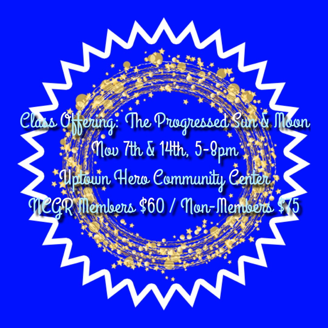 Go to mnstars.org/calendar to register for this class! It will be held at Uptown Hero Community Space at 3554 Bryant Ave S in Minneapolis on Nov 7th and 14th from 5-8pm and taught by Betty Edwards. Sign up today! NCGR Members $60 / Non-Members $75 😀🌞🌟🌛