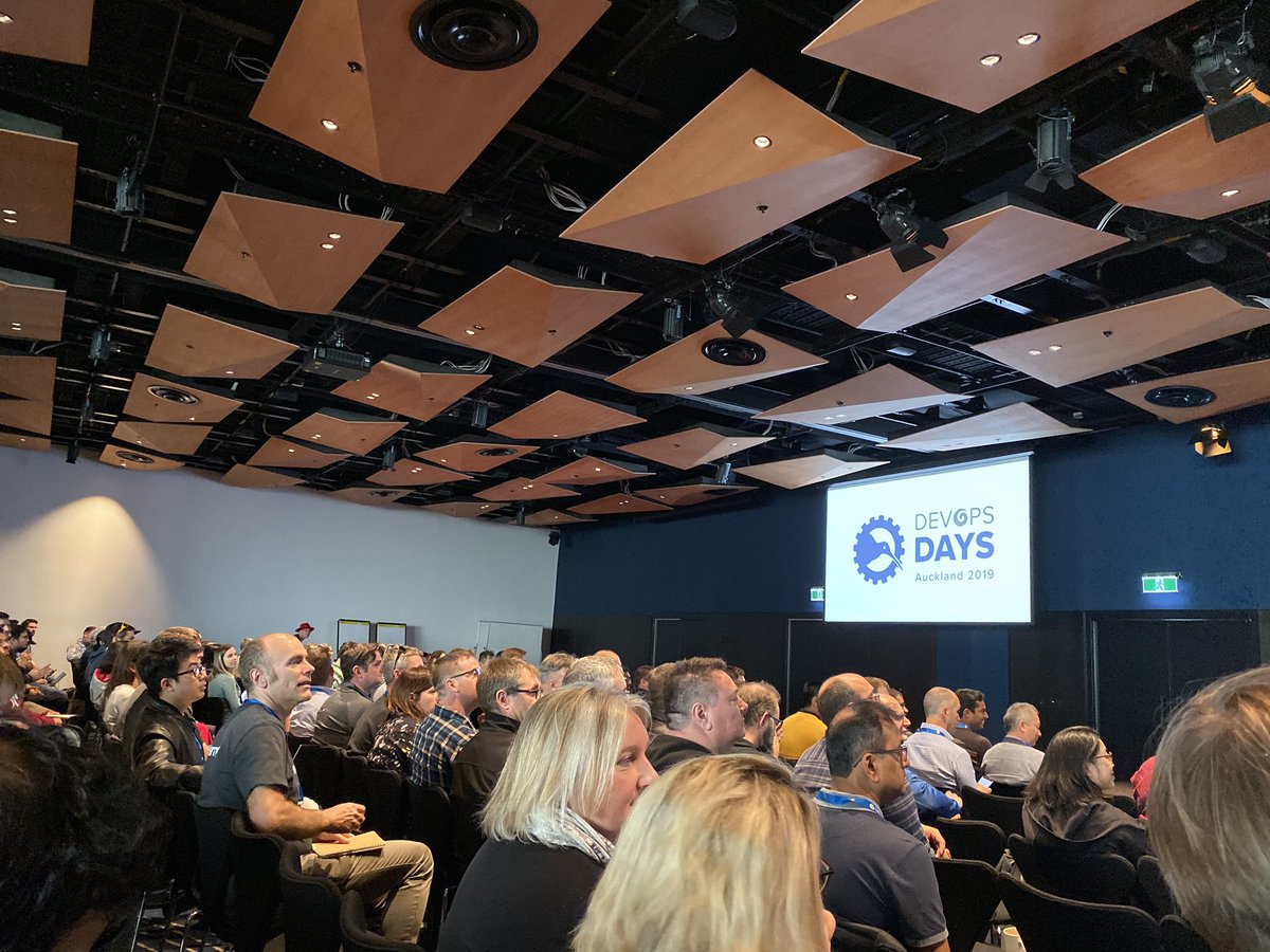 Looking forward to two days of DevOps at Auckland #devopsdays
