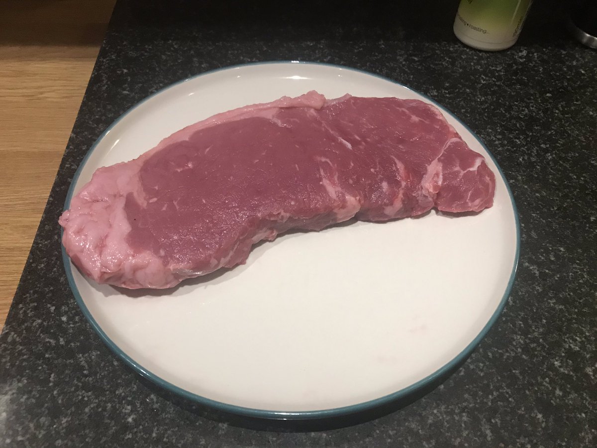 RoostersOl's tweet photo. Enjoyed a beautiful @RoostersBrewCo spent grain fed sirloin from @BarnToft, this evening. https://t.co/NOKZN549Tx