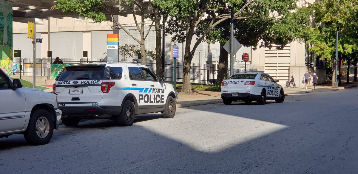Midtown @MARTASERVICE was interrupted for a few moments this afternoon following a <a href="/MARTAPolice/">MARTA Police</a> response. We are on scene gathering information. #fox5atl
