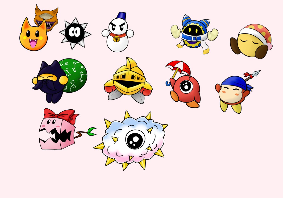 Actualizar 122+ imagen kirby enemies list Abzlocal.mx
