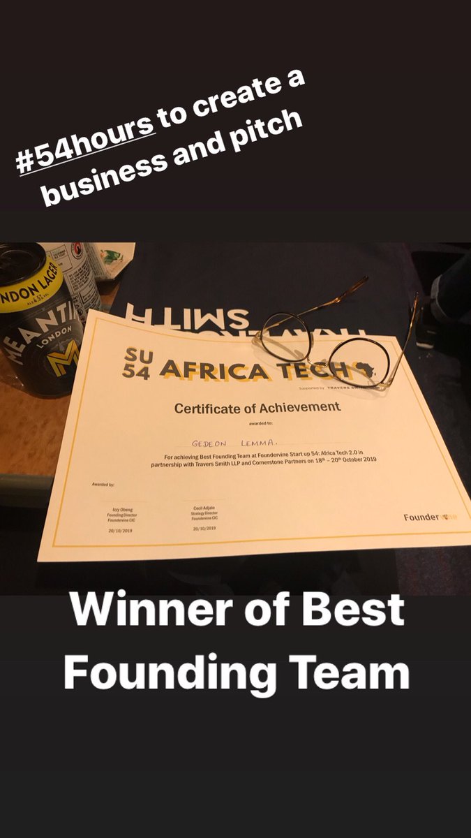 glemma7's tweet photo. What a weekend! #54hours to create a business and pitch to a strong panel of judges. Our team of health professionals were tight from the start, and it paid off!
Thanks for a great event @foundervine https://t.co/f9bzeGWFFC