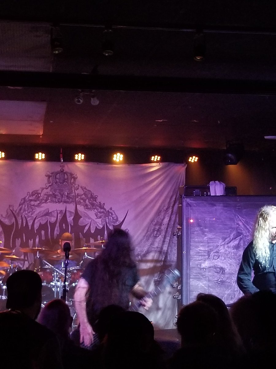 Great show last night in Winnipeg, thanks <a href="/Immolation/">Immolation</a> cannot wait for the new record in 2020! 🤘