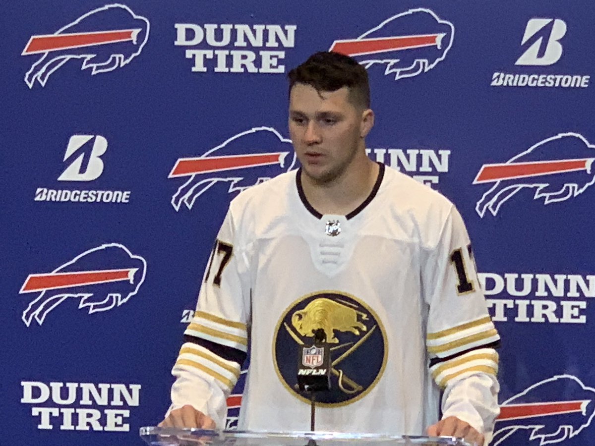 josh allen sabres jersey