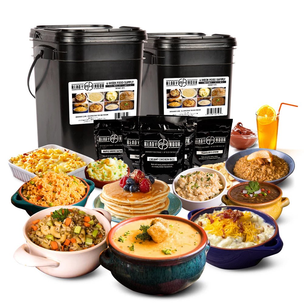 MyPatriotSupply's tweet photo. A nice start to your #foodpreparedness plan is our 4-Week kit.
https://t.co/YcGTYrOSTK https://t.co/DWR6HV1lx9