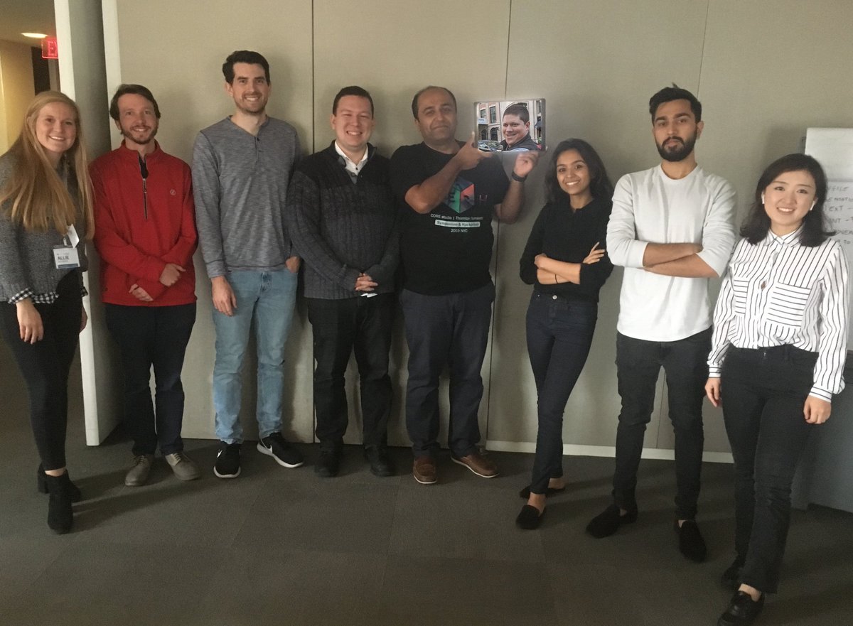 cdriesler's tweet photo. big congrats, thanks, and warm feelings to the team for our #AECTech2019 project "building ballot" - winner 🎉 of best collaboration
@NatGMac, @hanif_arif, Clifton (@Test_Fit_io), Allie, Xinye, Samarth, Riya, and our fearless leader Luke https://t.co/j1VWsIoHUg